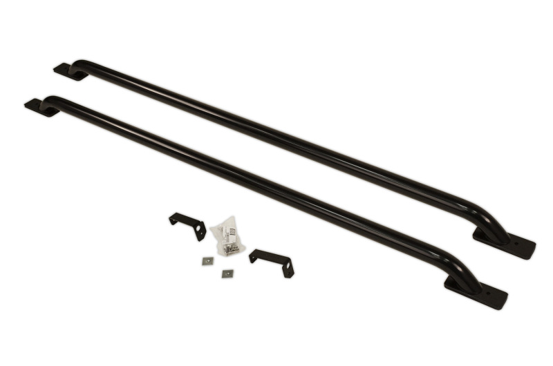 Chevrolet Silverado 1500 LD Bed Rails - Go Rhino - Stake Pocket - Black - `14-`19
